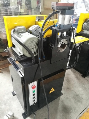 End Facing Automatic Tube Chamfering Machine Single Head pipe Edge Beveling Machine